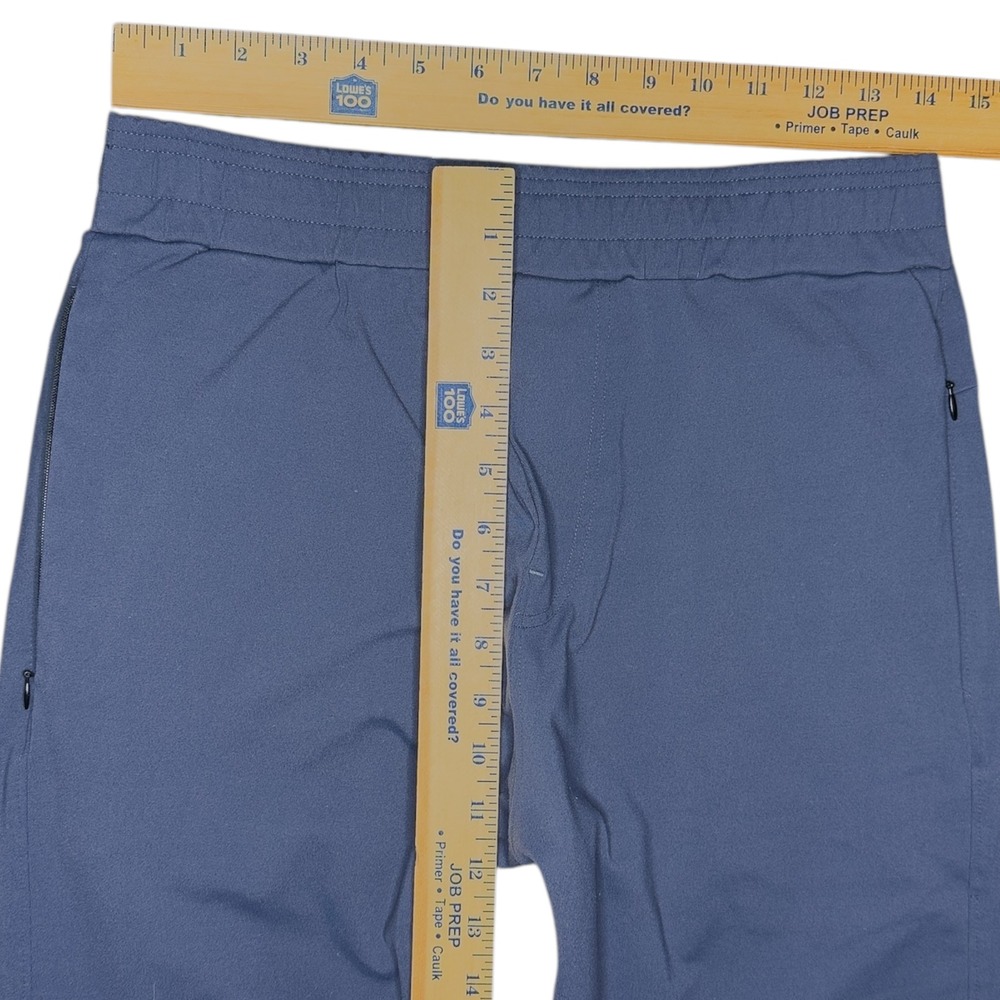 Public Rec Daymaker Pants Men's 32x29 Navy Blue Elastic Waist Stretch Activewear - Picture 4 of 12